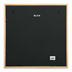 Blick Emery Gallery Frame - Natural, 16" x 16" back of frame