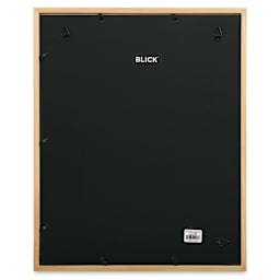 Blick Emery Gallery Frame - Natural, 16" x 20" back of frame