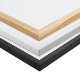 Blick Emery Gallery Frames with Mat, corners of different finishes