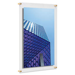 Cool Modern Frame, Goldtone Hardware - 21" x 27"
