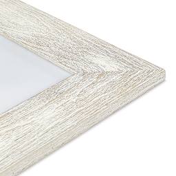 Blick Westwood Frames - Whitewash, Wide, 18" x 24" close up of corner