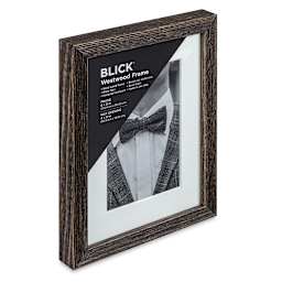 Blick Westwood Frames - Charcoal, Thin, 6" x 8" side view