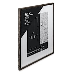 Blick Westwood Frames - Charcoal, Thin, 18" x 24" side view