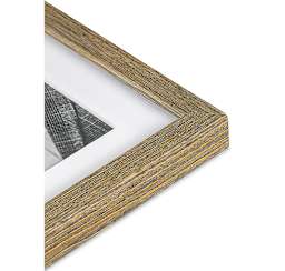 Blick Westwood Frames - Buff, Thin, 6" x 8" close up of corner