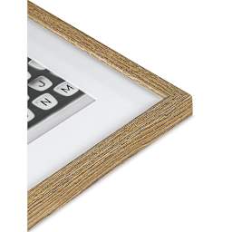 Blick Westwood Frames - Buff, Thin, 11" x 14" close up of corner