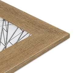 Blick Westwood Frames - Buff, Wide, 16" x 20" close up of corner