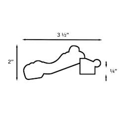 Blick Baroque Frames, dimensions