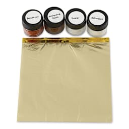 Mona Lisa Gold Leaf Starter Kit contents