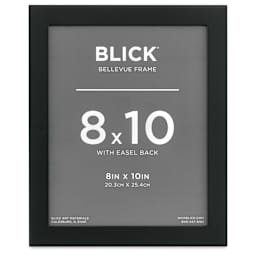 Blick Bellevue Frame - Black, 8" x 10", front of frame