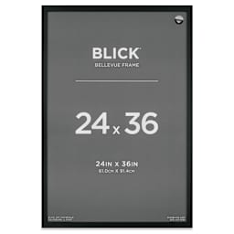 Blick Bellevue Frame - Black, 24" x 36", front of frame