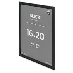 Blick Bellevue Frame - Black, 16" x 20", at an angle