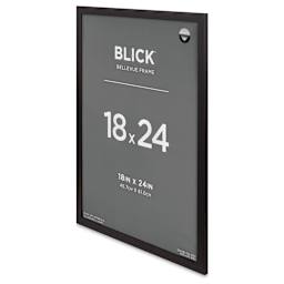 Blick Bellevue Frame - Black, 18" x 24", at an angle