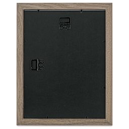 Blick Bellevue Frame - Grey Woodgrain, 9" x 12", back of frame