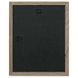 Blick Bellevue Frame - Grey Woodgrain, 11" x 14", back of frame