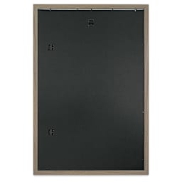 Blick Bellevue Frame - Grey Woodgrain, 24" x 36", back of frame