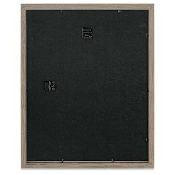 Blick Bellevue Frame - Grey Woodgrain, 16" x 20", back of frame