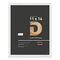 Deha Design Fontana Wood Frame - White, 11" x 14"