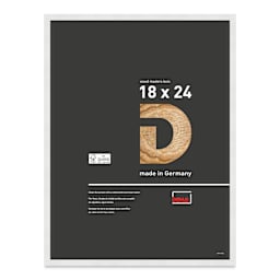 Deha Design Fontana Wood Frame - White, 18" x 24"