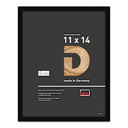 Deha Design Fontana Wood Frame - Black, 11" x 14"