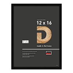 Deha Design Fontana Wood Frame - Black, 12" x 16"