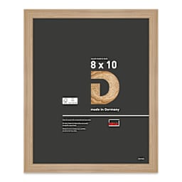 Deha Design Fontana Wood Frame - with Easel Back, Natural Oak, 8" x 10"