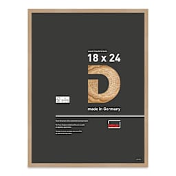 Deha Design Fontana Wood Frame - Natural Oak, 18" x 24"
