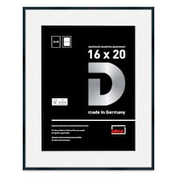 Deha Design Tribeca Frame - Black, 16" x 20", 12" x 16" Mat