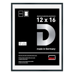 Deha Design Tribeca Frame - Black, 12" x 16", 11" x 14" Mat
