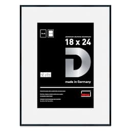 Deha Design Tribeca Frame - Black, 18" x 24", 12" x 18" Mat