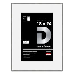 Deha Design Tribeca Frame - Gray, 18" x 24", 12" x 18" Mat