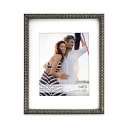 MCS Thin Bead Frame - Pewter, 11" x 14" w/8" x 10" Mat