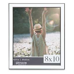 Nielsen Bainbridge Pinnacle Thin White Tabletop Frame - 8" x 10"