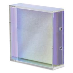 Wexel Art Rainbow Side Acrylic Shadowbox - 6" x 6" (Angled to the left)