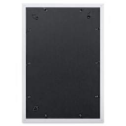 Hudson 43 Gallery Frame - White, 12" x 18" (Back of frame)