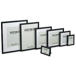 Hudson 43 Gallery Frames - Black (All available sizes)