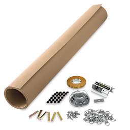 Logan Frame Backing Kit - Components of Kit shown