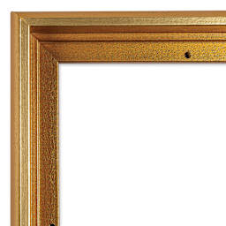 Blick Contour Floater Frame - 8" x 10" x 1-1/2" close up of front face