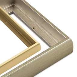 Blick Contour Floater Frame, corner