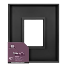 Ampersand DuoFrame - Black, 5" x 7"