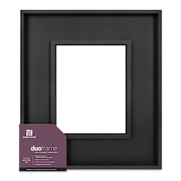 Ampersand DuoFrame - Black, 8" x 10"