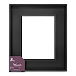 Ampersand DuoFrame - Black, 11" x 14"