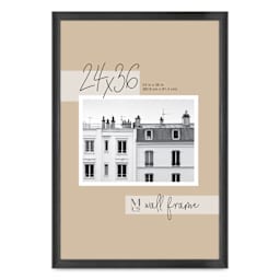 MCS Classic Edge Frame - 24" x 36", Black