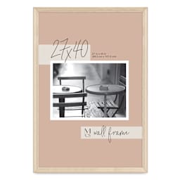 MCS Classic Edge Frame - 27" x 40", Natural