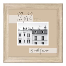 MCS Classic Edge Frame - 12" x 12", Natural