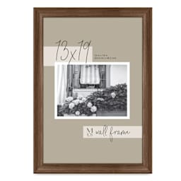 MCS Classic Edge Frame - 13" x 19" Walnut