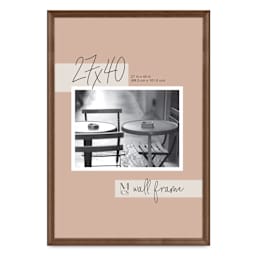 MCS Classic Edge Frame - 27" x 40" Walnut