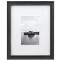 Blick Theo Frame with Mat - Charcoal, 8" x 10"