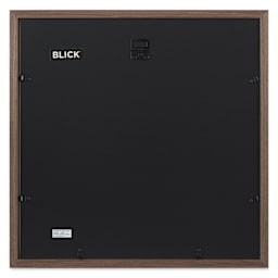 Blick Theo Frame with Mat - Walnut, 16" x 16" back