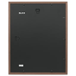 Blick Theo Frame with Mat - Walnut, 16" x 20" back