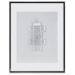 MCS Float Frame - Black, 11" x 14" (Back of Frame Shown)
